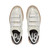Women's P448 Capri Cream Monza Velcro Sneaker - Cream Tahiti Top View