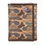 Men's Zep-Pro Trifold Old School Camo Leather Lab Brown Tan Camo Wallet