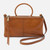 HOBO Sable Leather Convertible Crossbody Truffle Brown Front