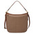 Fossil Jolie Leather Hobo Bag - Neutral Woven Front