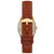 Fossil HarlowThree-Hand Leather Watch - Medium Brown Back Fossil HarlowThree-Hand Leather Watch - Medium Brown Back