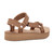 Women's Teva Midform Universal Canvas Tigers Eye Brown Sandal heel