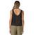 Women's Patagonia Garden Island Black Tank model back