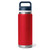 YETI 26 oz Rambler Bottle Chug - Rescue Red, White, and Navy Back