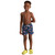 Infant/Toddler Boys' Chubbies The Lil King of the Seas Swim Navy Trunk