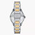 Women's Fossil Gilmore Three-Hand Stainless Steel Watch - Two Tone Silver Back