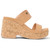 Women's Reef Sunset Ibiza Wedge Sandal - Natural Tan Side View Women's Reef Sunset Ibiza Wedge Sandal - Natural Tan Side View