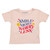 Girls' Prince Peter Short Sleeve Smile More Worry Less T-Shirt - Light Pink