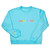 Girls' Iscream Suinshine Crew Neck Sweatshirt - Blue Front