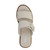 Women's Mia Odal Wedge Sandal - Seashell White Top View