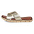 Women's Mia Elissa Slide Sandal - Soft Gold Side View