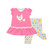 Infant/Toddler Girls' Globaltex Kids Mommy Baby Chicken Set Pink Main