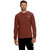Men's The North Face Long Sleeve Evolution Simple Dome T-Shirt Sumac Main