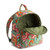Vera Bradley Bancroft Backpack - Leaf Me Not Paisley Open