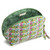 Vera Bradley Mini Dome Cosmetic Bag - Ribbon Plaid Open