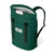 YETI Hopper Backpack M12 Soft Cooler - Black Forest Green Angled Open