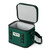 YETI Hopper Flip 12 Soft Cooler - Black Forest Green Angled Open