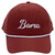 Adults JNJ Alabama Crimson Tide Bama Script Rope Hat Brick Main