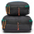 Cotopaxi Cubo Expandable Packing Cube Set  Black Expandable Zippers