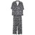 Women's Katydid Bows Pajama Set - Black Front