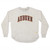 Women's Pressbox Auburn Arch Tackle Twill Varsity Sweatshirt Oat Main