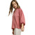 Women's Umgee Smocked Neck Balloon Sleeve Blouse Dusty Pink Side