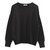 Women's Double Zero Oversized Roll Neck Knit Sweater Black Main