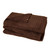 Softies Solid Rib Marshmallow Blanket Espresso Brown Alt
