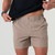Men's Burlebo Everyday Shorts - Cobblestone Khaki Front