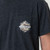 Men's Burlebo Rad Dad Deer Camo T-Shirt Heather Black Front Detail