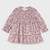 Infant/Toddler Girls' Mayoral Ruffled Velvet Quartz Pink Dress