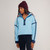 Women's Free People Movement High Shine 1/2 Zip Bright Blue Combo Pullover