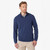 Men's Fair Harbor Compass Quarter Zip Pullover Navy Front