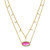 Kendra Scott Elisa Pearl Multi Strand Gold Necklace - Azalea Illusion Main