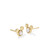Kendra Scott Mickey Mouse Gold Stud Earrings - White Pearl Main