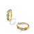 Kendra Scott Mini Elisa Vintage Gold Hoop Earrings - Multi Mix Main
