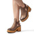 Women's Antelope Slingback Heeled Bronze Clog model