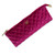PurseN Sleek Stash Go-To-Case - Fuchsia Velvet Pink Front