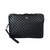 PurseN Litt Makeup Case - Timeless Quilted Black Front View