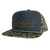 Fieldstone Backwoods Hill Script Logo Hat Camo Main