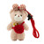 Simply Southern Plush Bag Charm Bear With Bee Main