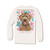 Women's Simply Southern Long Sleeve Dog People T-Shirt - Linen Back Detail