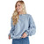 Women's Simply Southern Leona Pullover Denim Blue Front