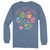 Girl's Simply Southern Long Sleeve Friend T-Shirt - Iceland Blue Back Detail