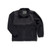Men's Burlebo Sherpa Full Zip Jacket Black Front Flat