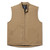 Men's Southern Marsh Meadow Bend Rugged Vest Field Khaki Front Flat
