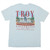 Adults JNJ Troy University Campus T-Shirt Chambray Main