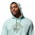 Men's Columbia PFG Diamond Fill Hoodie Misty Sage Front Hood Detail