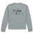 Boys' Properly Tied Long Sleeve Flying Mallard Portland T-Shirt - Moss Grey Back