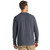 Men's Free Fly Bamboo Lightweight Fleece Crewneck Storm Gray Shirt back